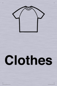 Dementia clothes sign